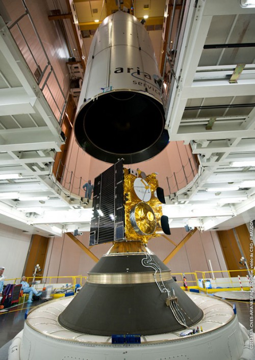 Success as 70th Ariane 5 Delivers Alphasat and Insat-3D Perfectly into ...