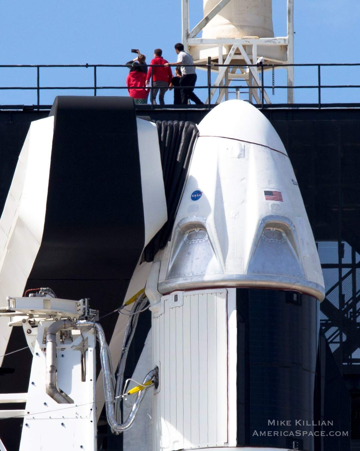 SpaceX Uncrewed Flight Today Will Test Abort System for Crew