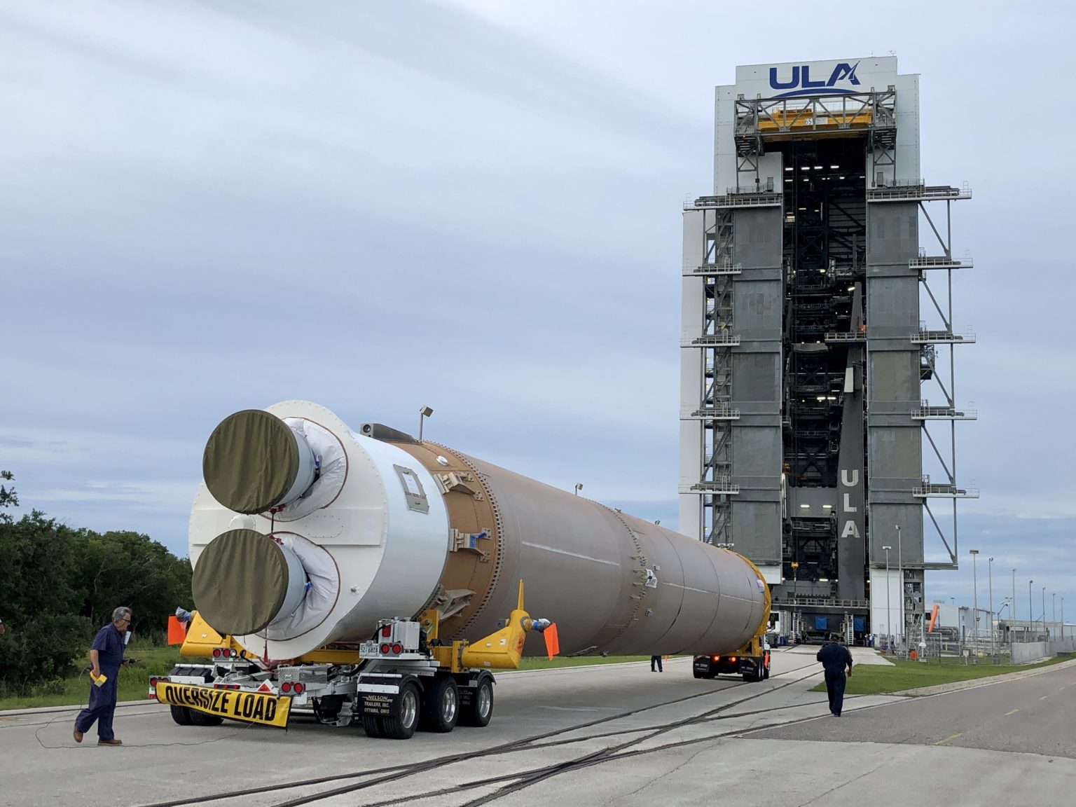 Ula Begins Stacking Atlas V For Boeings Starliner Oft 2 Launch As Second Booster Arrives For 5981